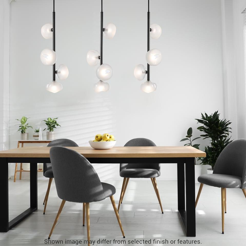 Ume Vertical Pendant - White by Hubbardton Forge