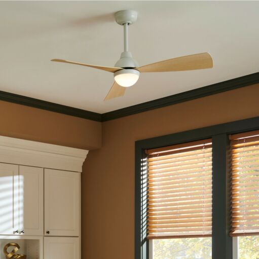 Una 44" LED Fan - Matte White by Hinkley Lighting