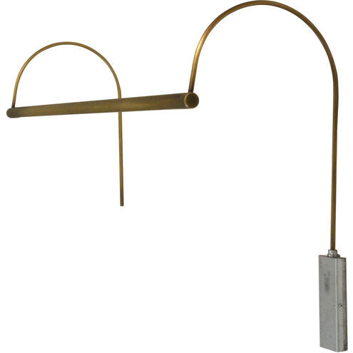 Ultra Slim-Line LED Picture Light - Antique Brass