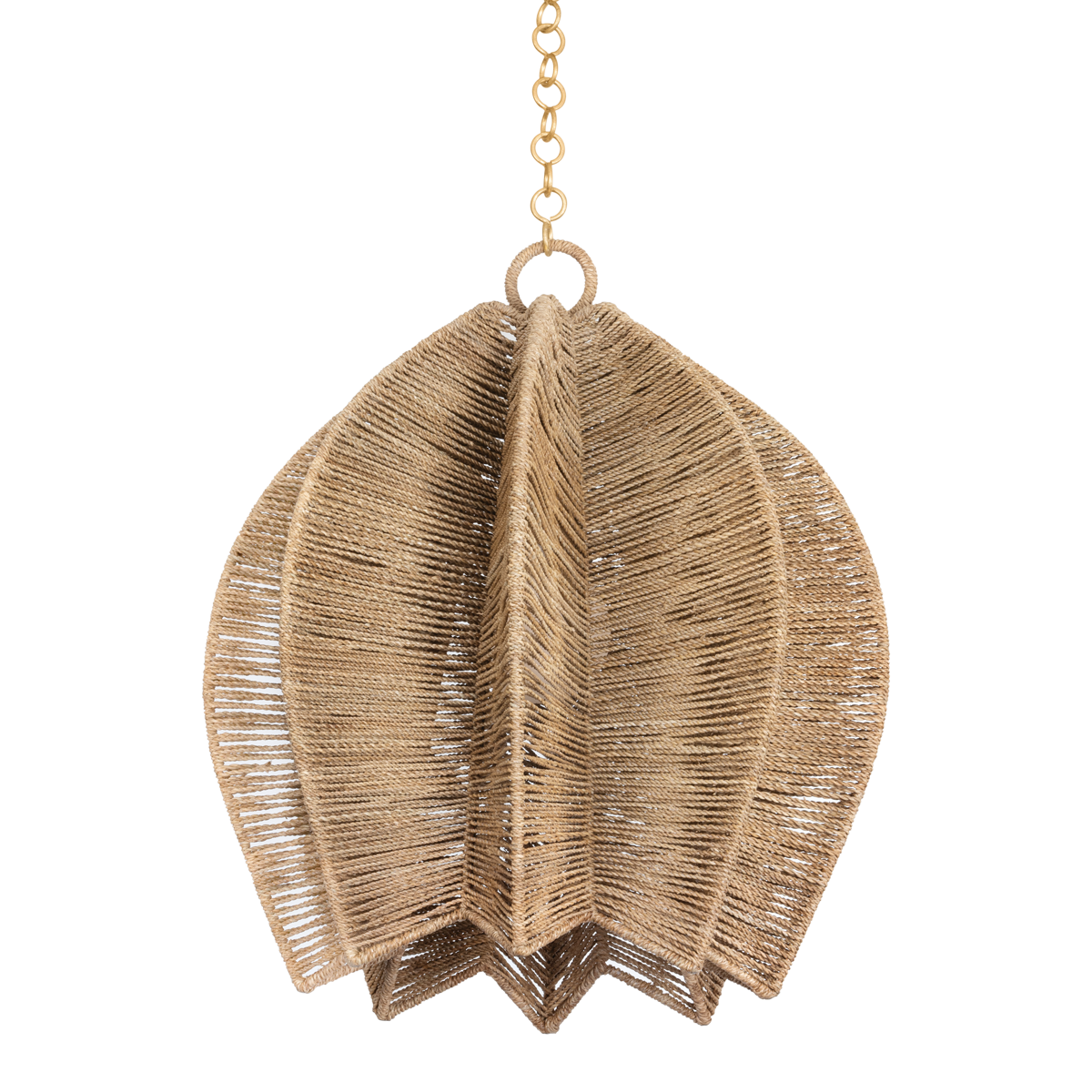 Valatie Pendant - 1-Light - Vintage Gold Leaf - Troy Lighting F3424-VGL