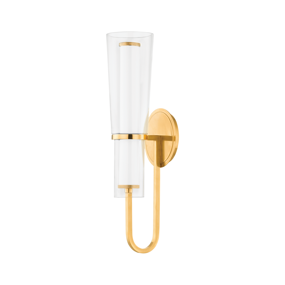 Vancouver Wall Sconce - Aged Brass by Hudson Valley Lighting