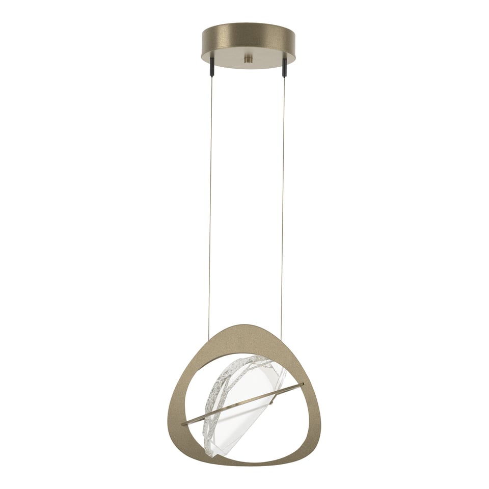 Venn Pendant - Soft Gold by Hubbardton Forge