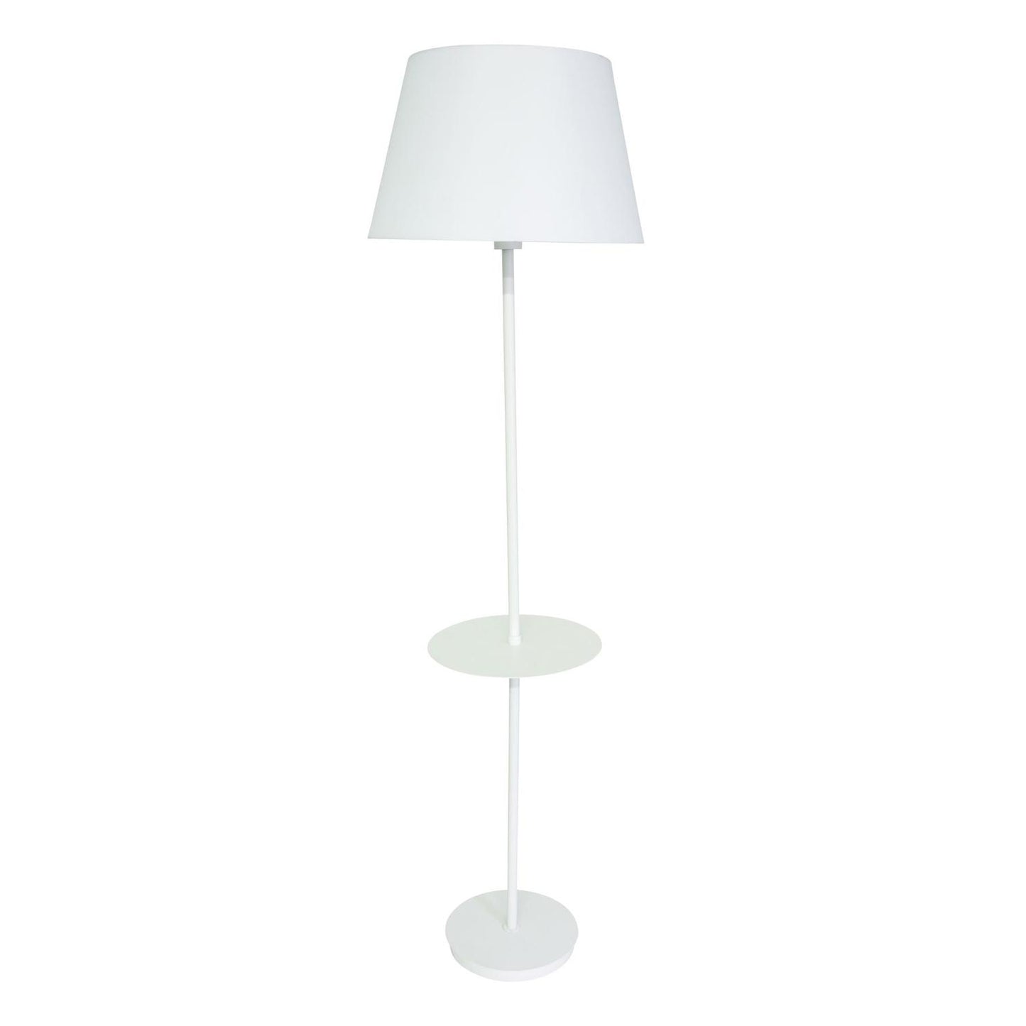 Vernon Floor Lamp - VER502-WT - White by House of Troy