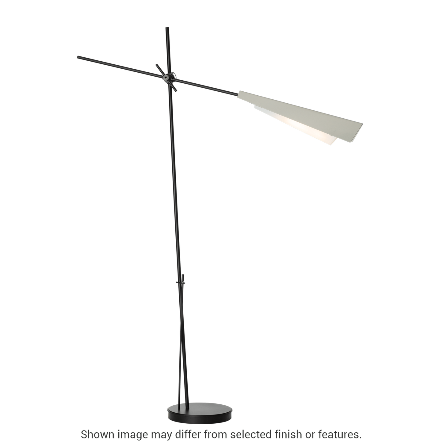 Vertex Floor Lamp - White by Hubbardton Forge