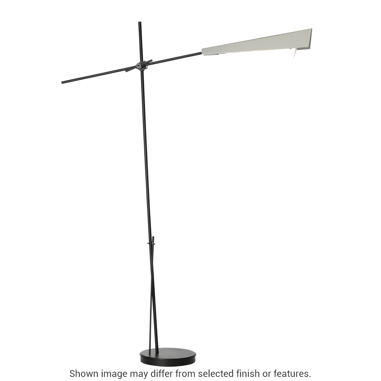 Vertex Floor Lamp - White by Hubbardton Forge