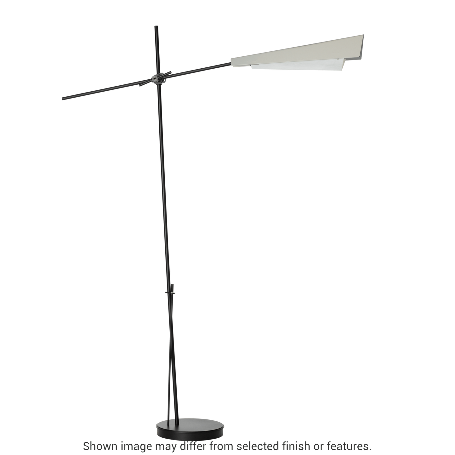 Vertex Floor Lamp - White by Hubbardton Forge