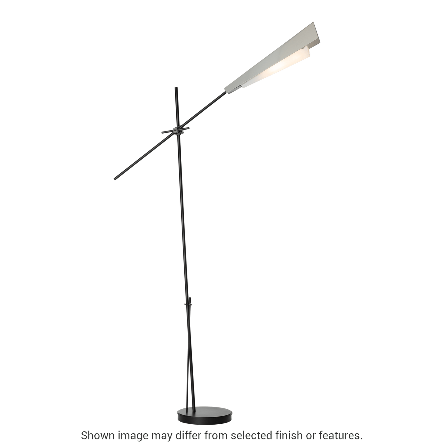 Vertex Floor Lamp - White by Hubbardton Forge