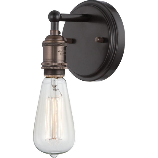 Vintage - 1 Light Sconce - Rustic Bronze Finish - Satco 60-5515