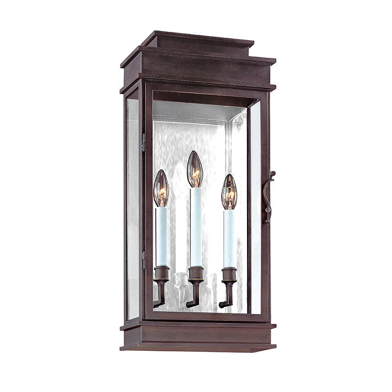 Vintage Wall Sconce - 3-Light - Vintage Bronze - Troy Lighting B2973-VBZ