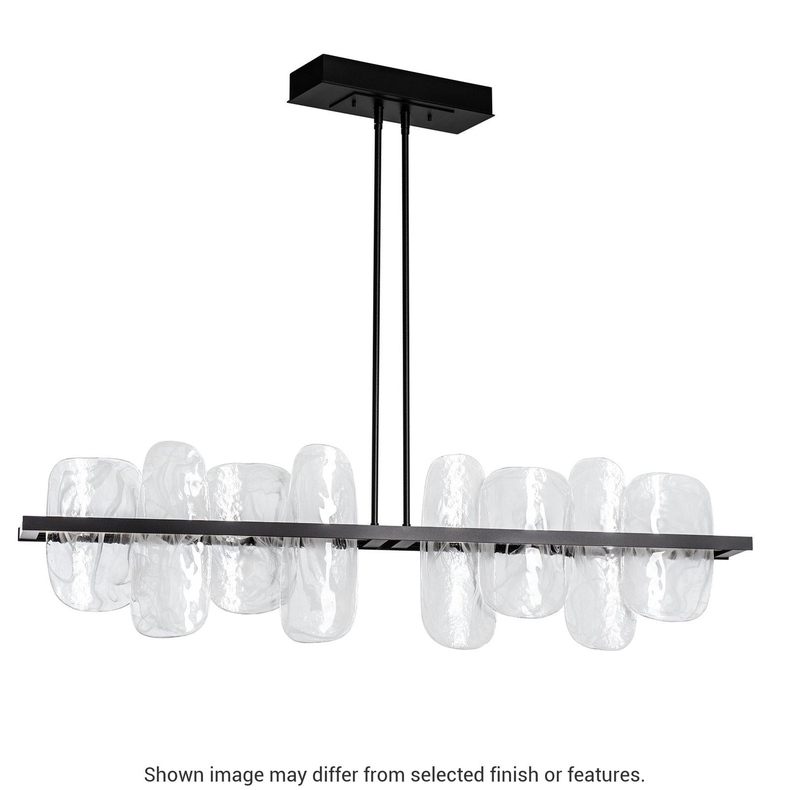 Vitre Large Linear LED Pendant - White by Hubbardton Forge