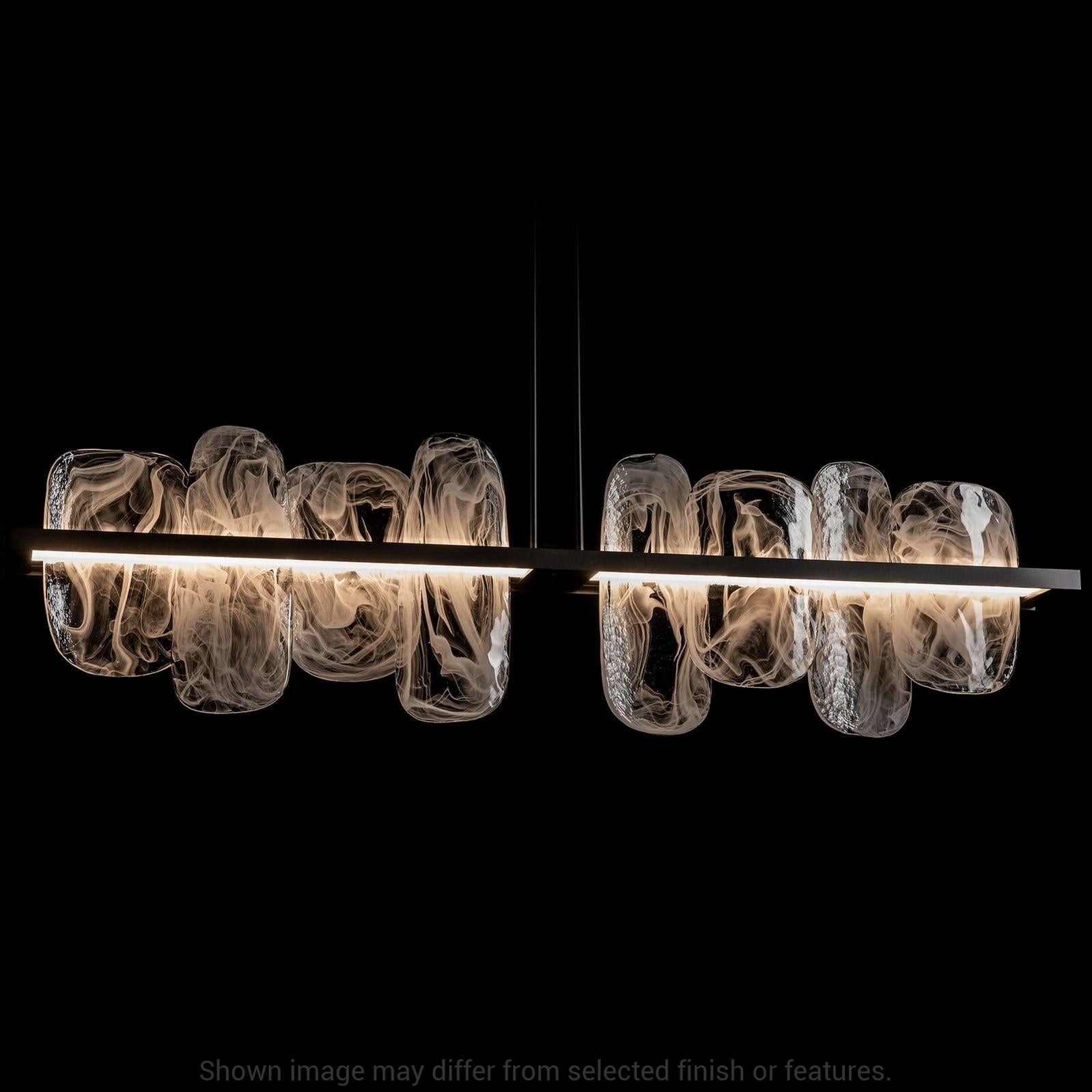 Vitre Large Linear LED Pendant - White by Hubbardton Forge