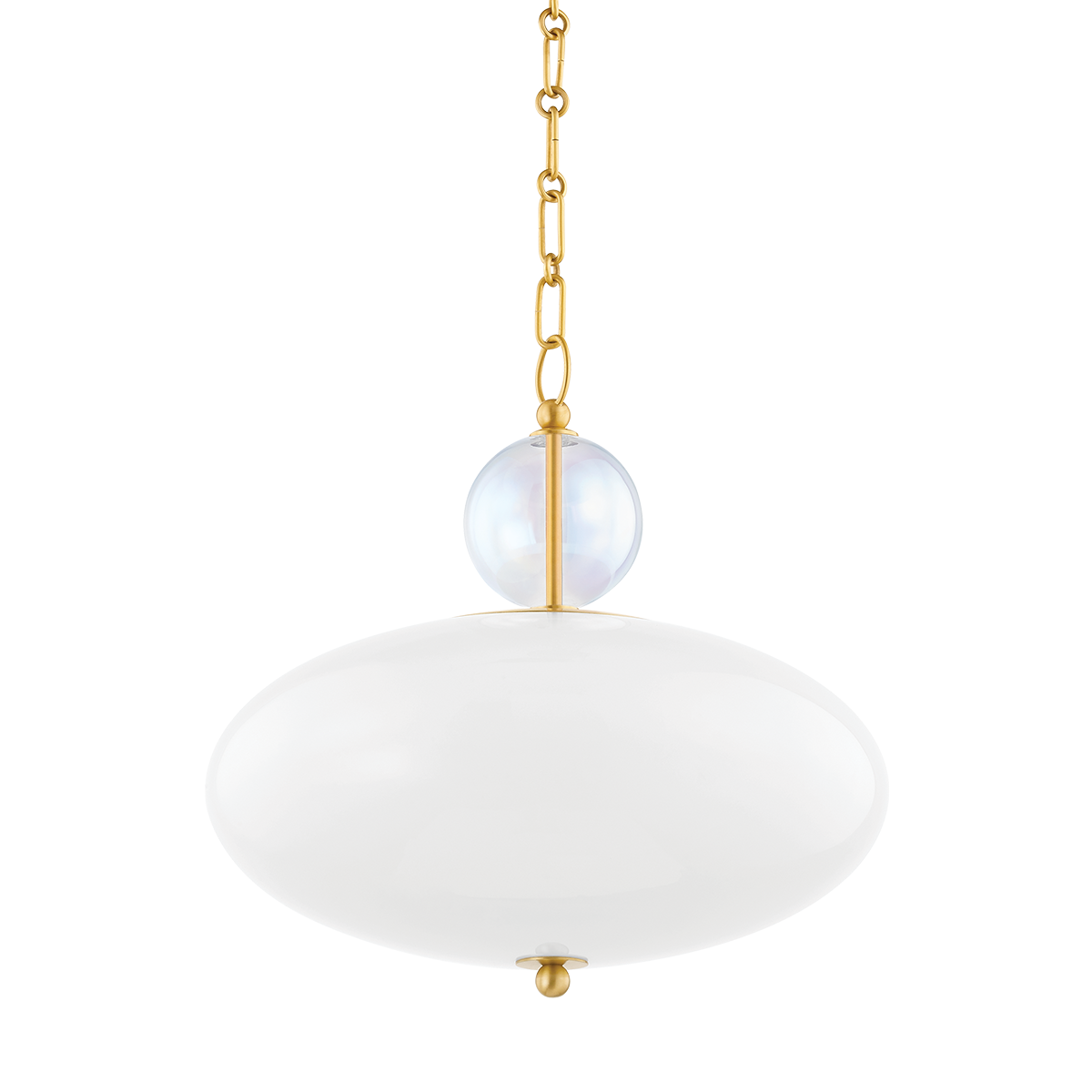 Viviana Pendant - 1-Light - Aged Brass - Mitzi H729701-AGB