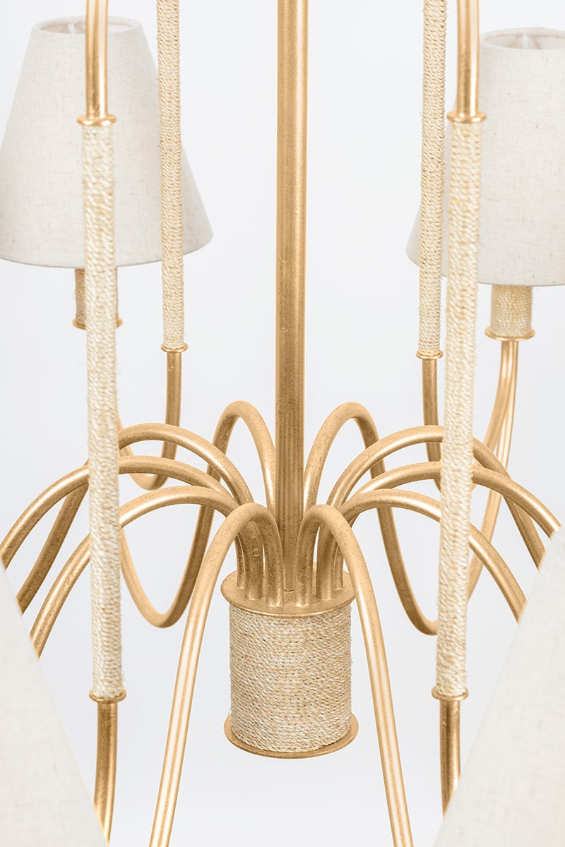 Warrensburg 10-Light Chandelier by Hudson Valley Lighting