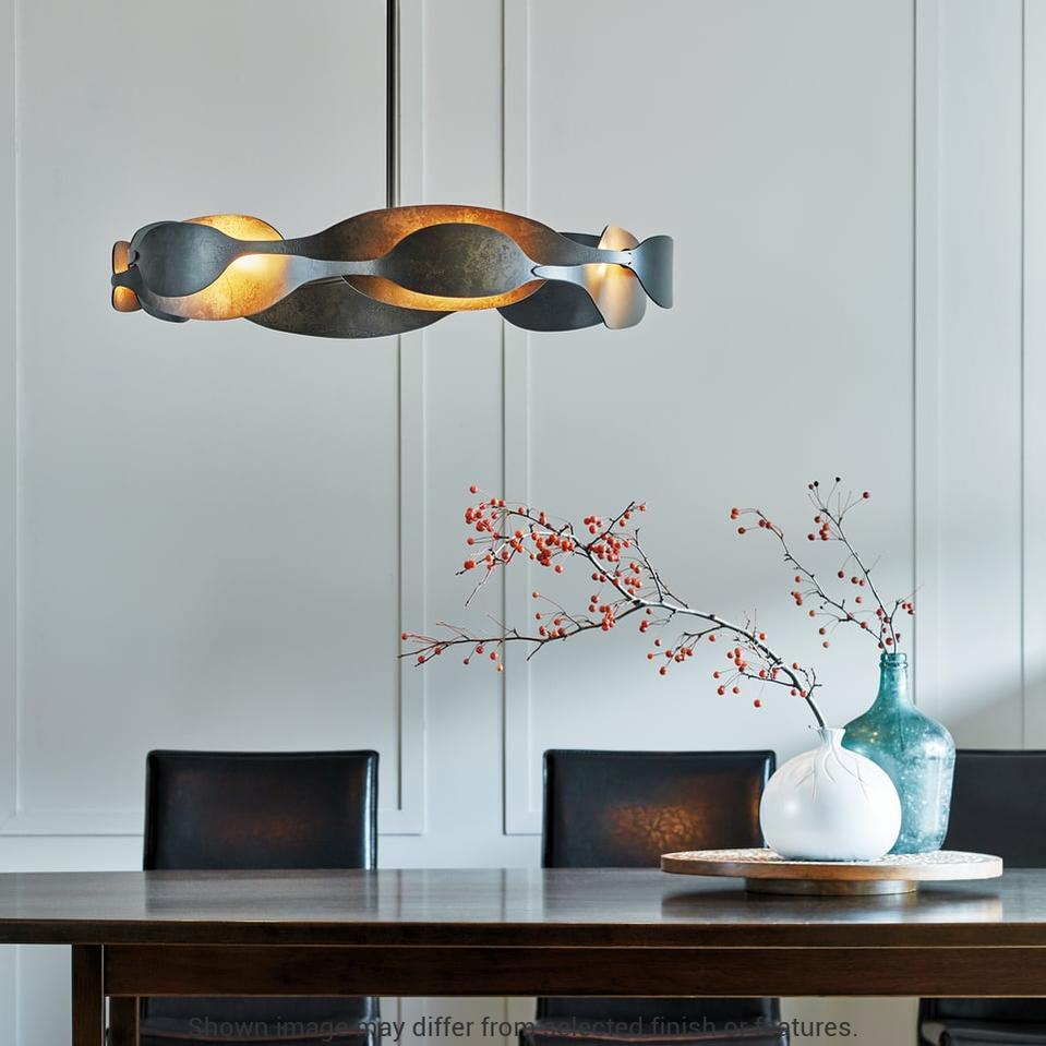 Waves Pendant - White by Hubbardton Forge
