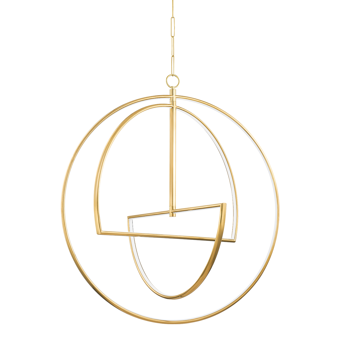 Welland Large Chandelier - Aged Brass by Hudson Valley Lighting