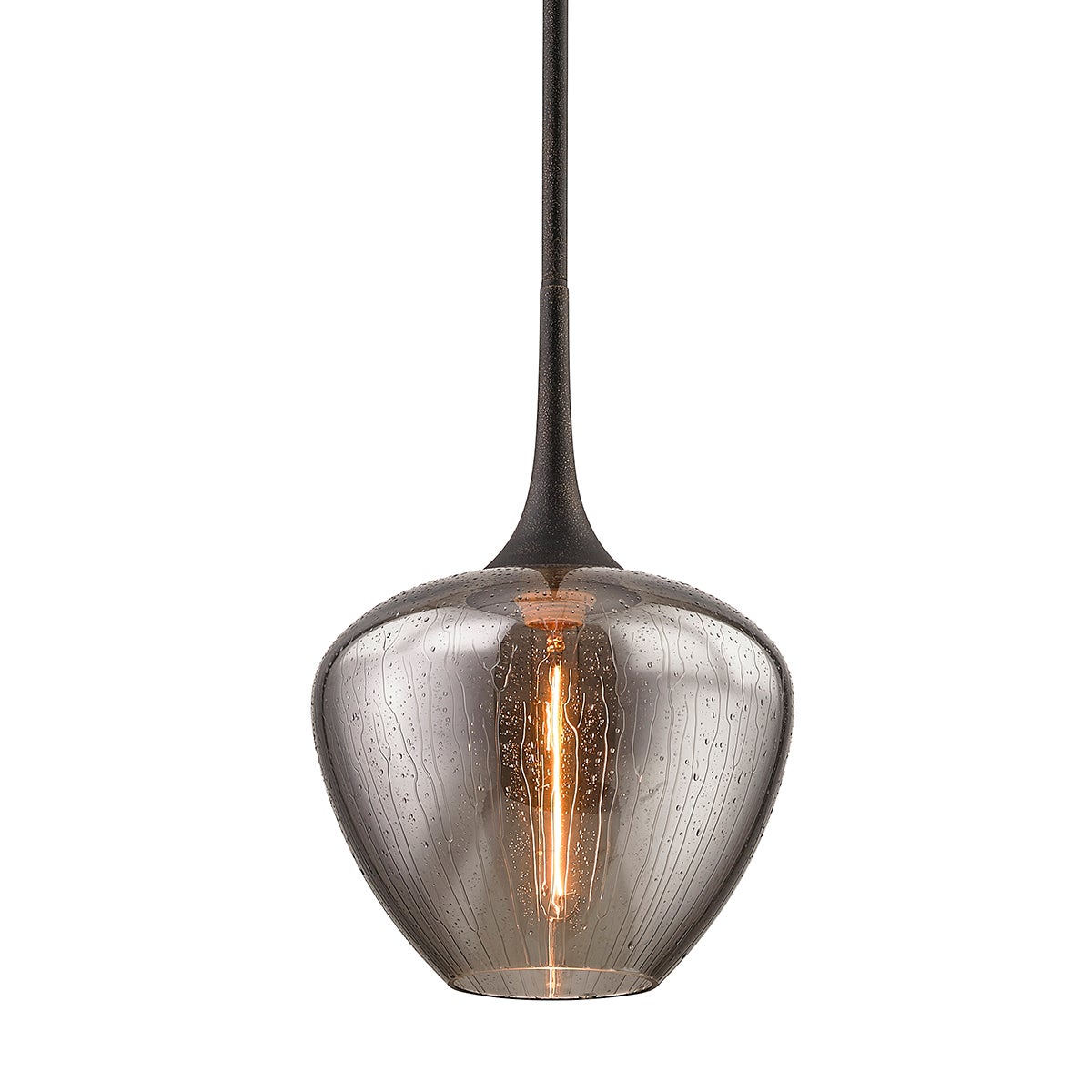 West End Pendant - 1-Light - Vintage Bronze - Troy Lighting F7055-VBZ