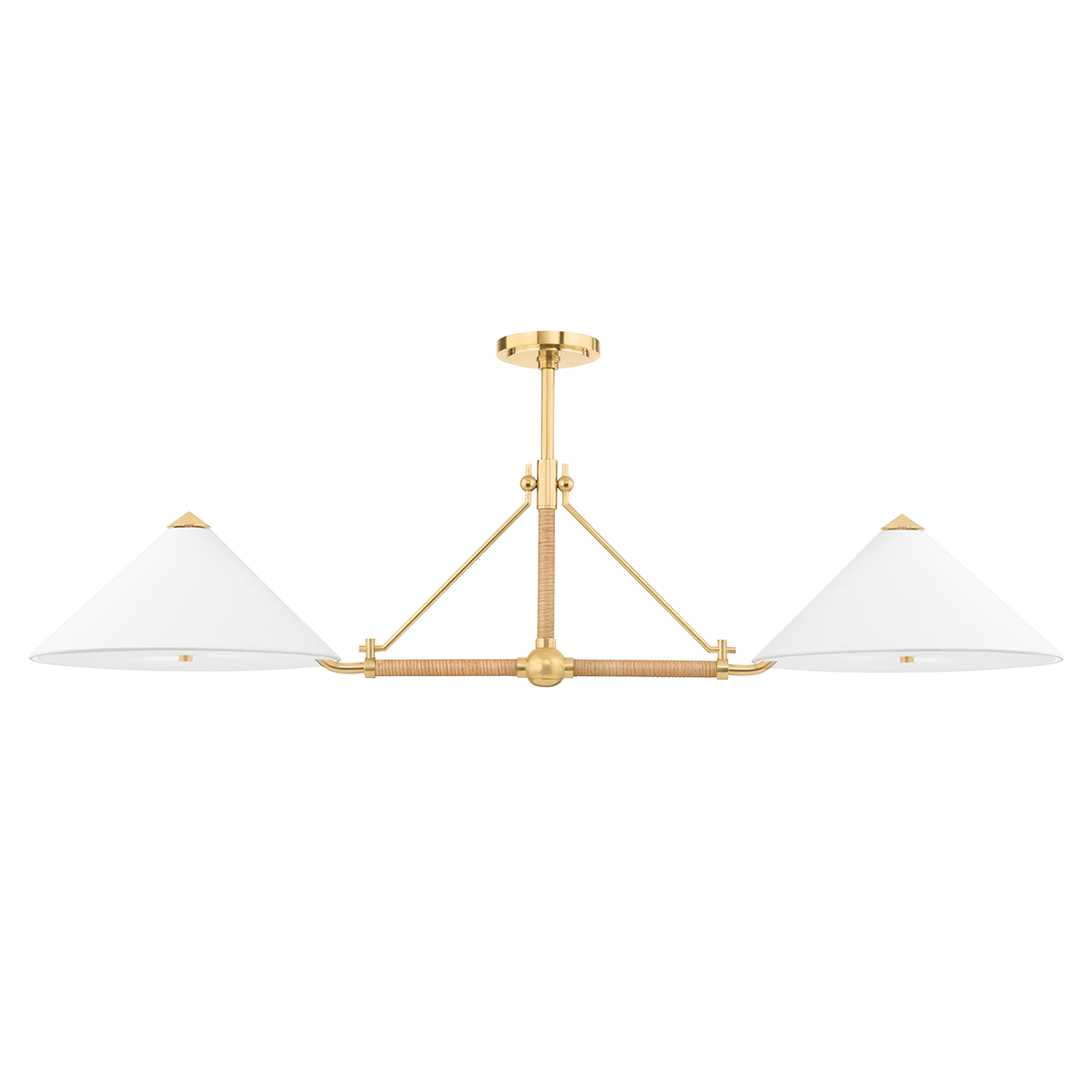 Williamsburg Linear - Aged Brass by Hudson Valley Lighting