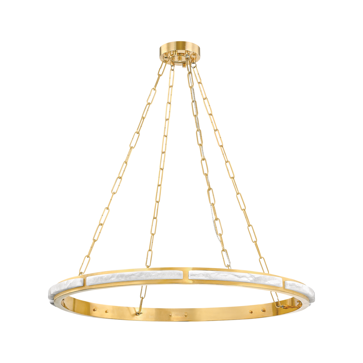 Wingate Chandelier - Aged Brass by Hudson Valley Lighting