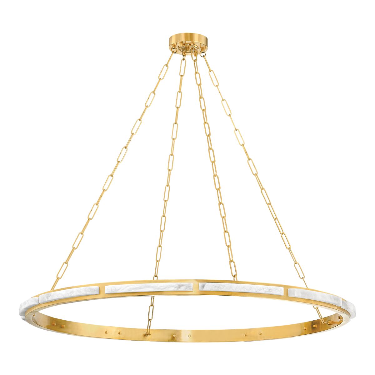 Wingate Large Chandelier - Aged Brass by Hudson Valley Lighting