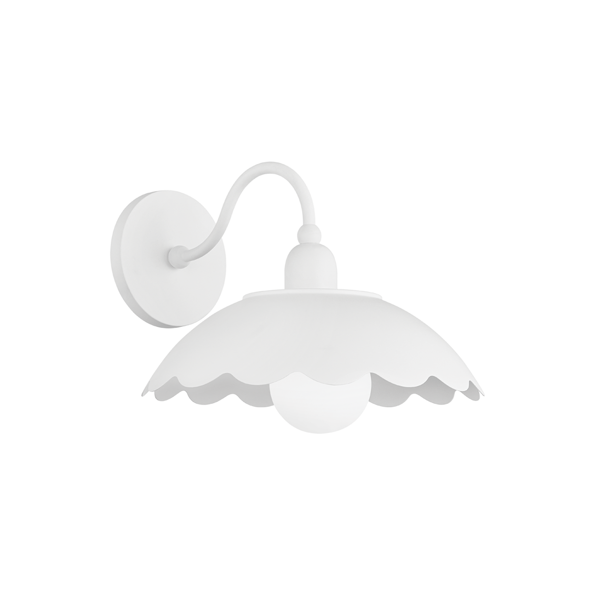 Yael Wall Sconce - 1-Light - Textured White - Mitzi H888101-TWH