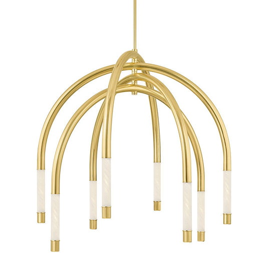 Zeme Large LED Chandelier by Corbett Lighting