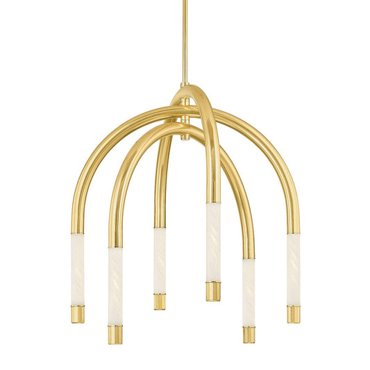 Zeme LED Chandelier by Corbett Lighting