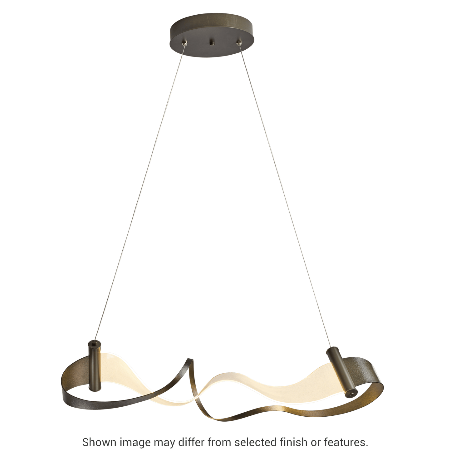 Zephyr LED Pendant - White by Hubbardton Forge