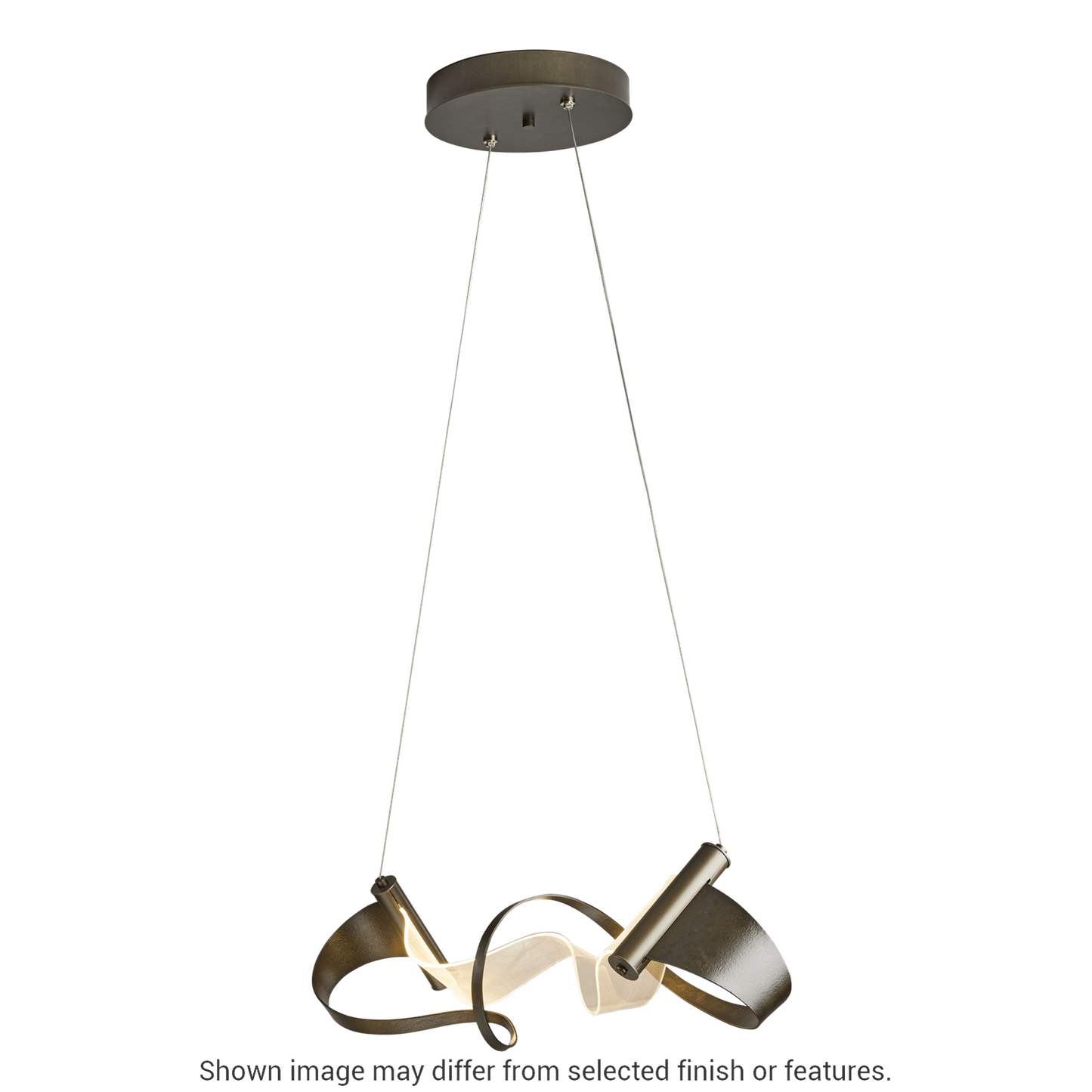 Zephyr LED Pendant - White by Hubbardton Forge