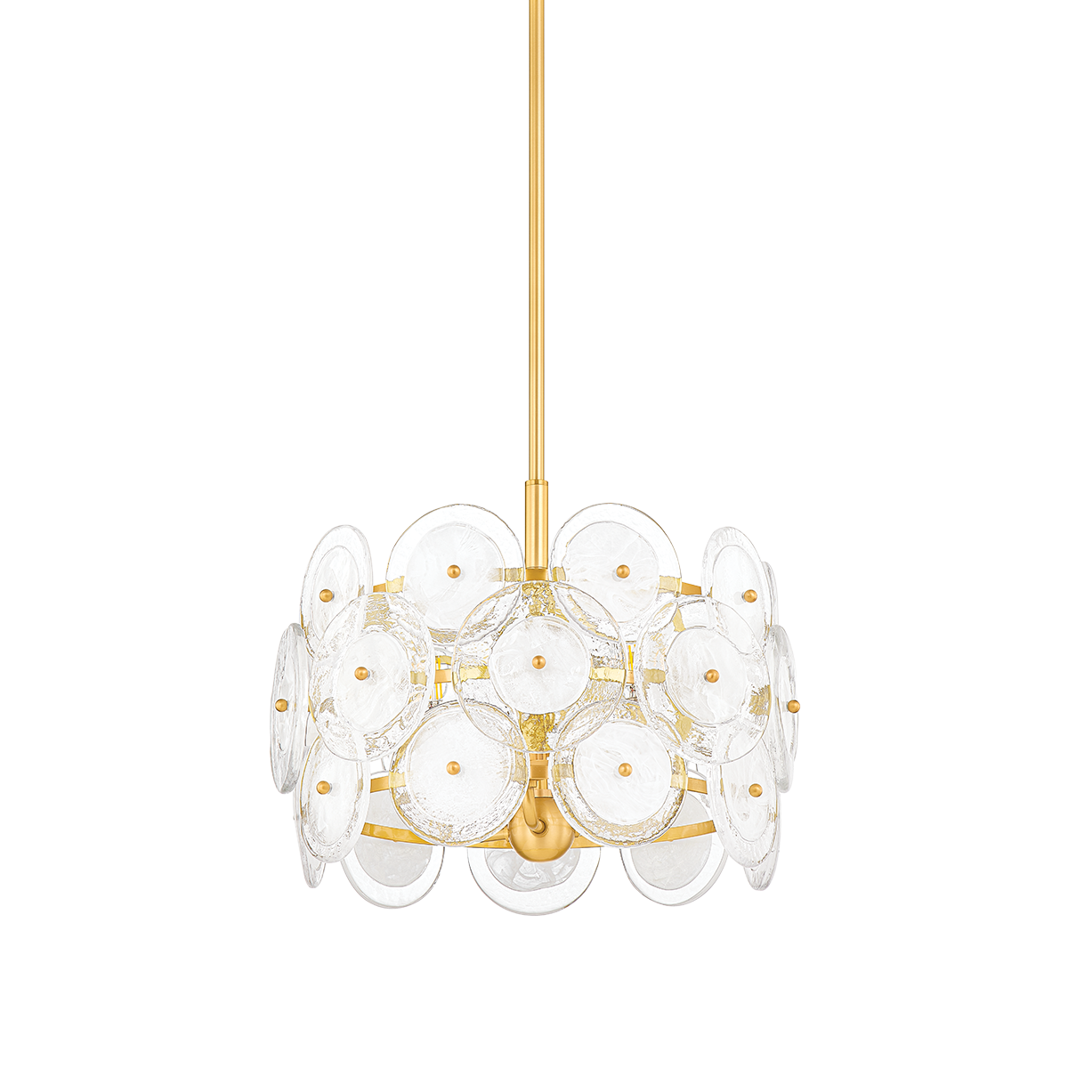 Zoella Pendant - 3-Light - Aged Brass - Mitzi H810703-AGB