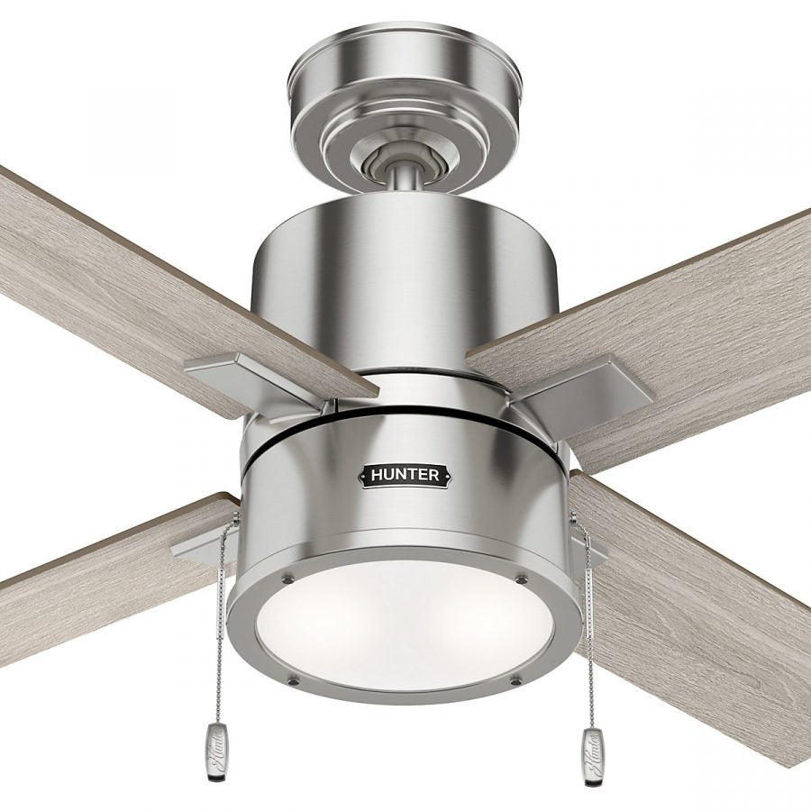 Hunter ceiling fans collection featuring energy-efficient, designer-grade fans crafted for comfort, performance, and timeless style in every room.