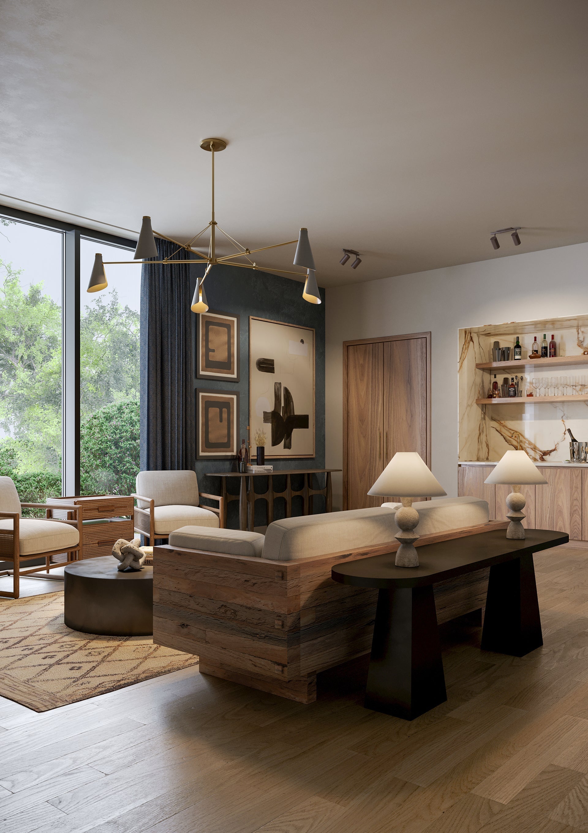 Elegant chandeliers – modern and traditional styles for dining rooms and foyers.