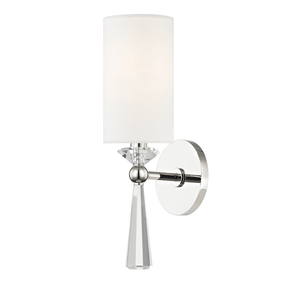 Nickel, Chrome & Silver Wall Sconces