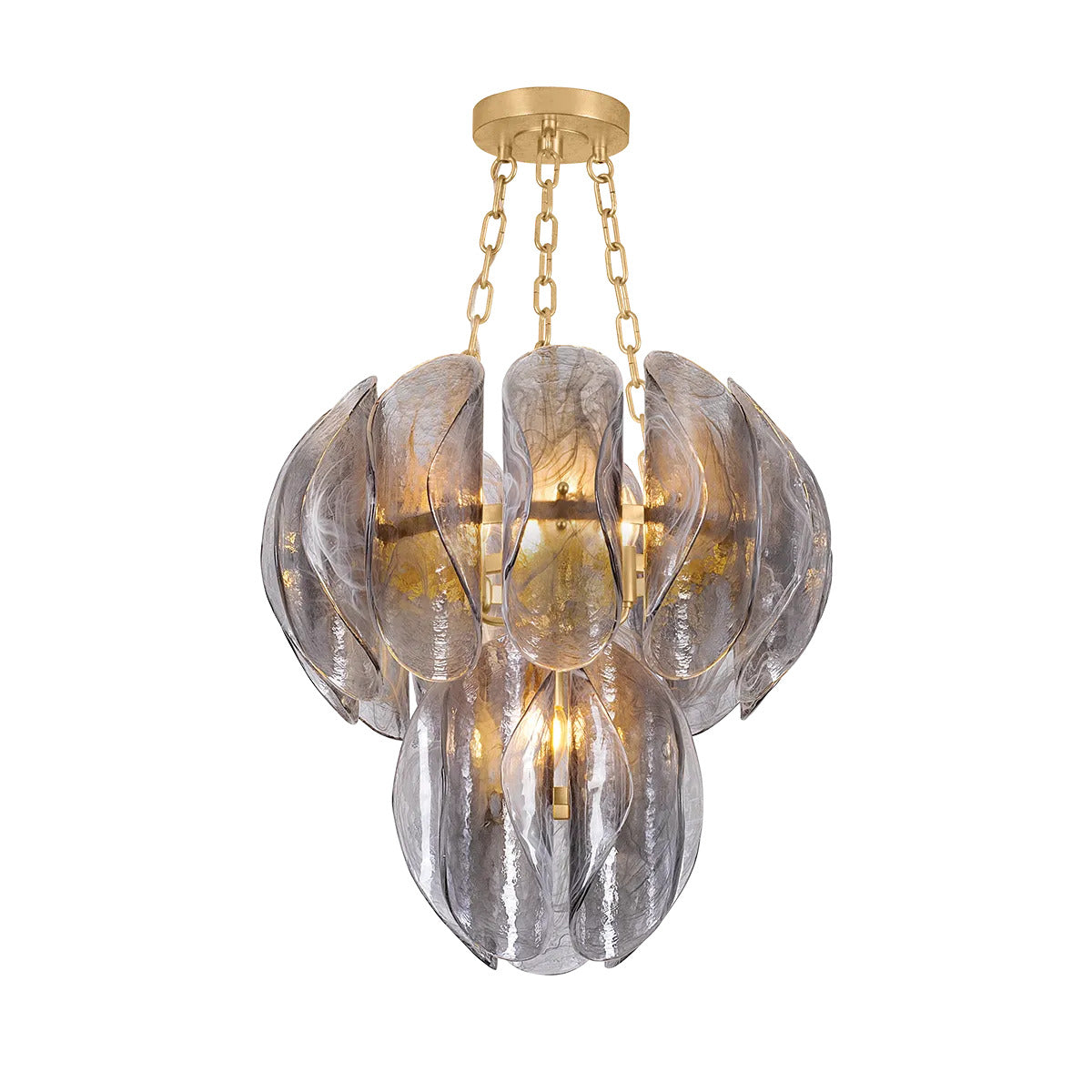 Corbett Lighting chandeliers collection featuring elegant statement fixtures with artistic designs, crafted to illuminate dining rooms, foyers, and living spaces with luxury and style