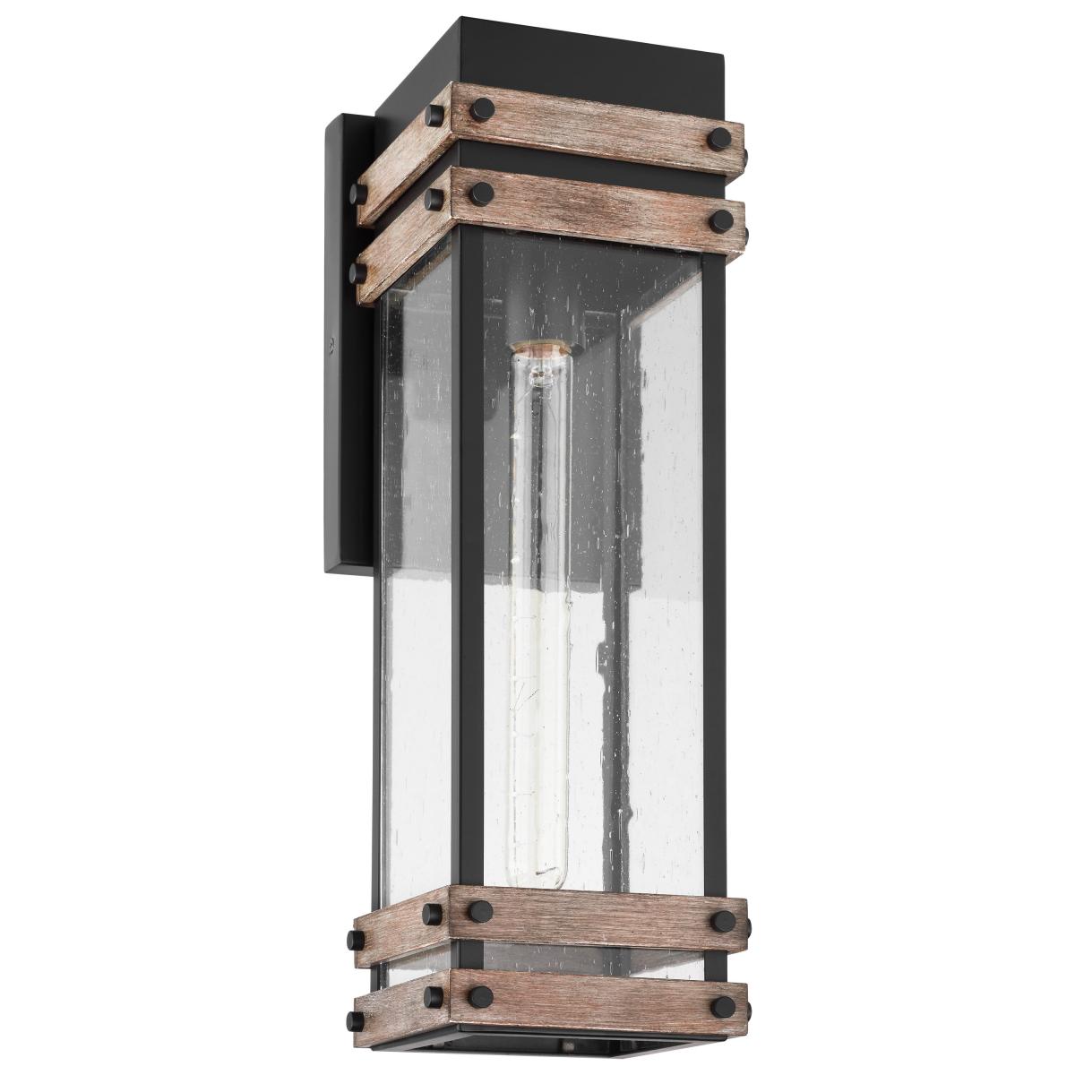 Two-tone outdoor wall lights collection featuring mixed-metal lanterns, cylinders, and box sconces in black with brass and nickel with bronze, plus cutoff shields and wet-rated housings for coordinated entries and garages