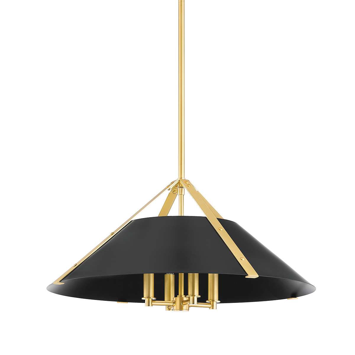 Two-Tone Kitchen Lighting