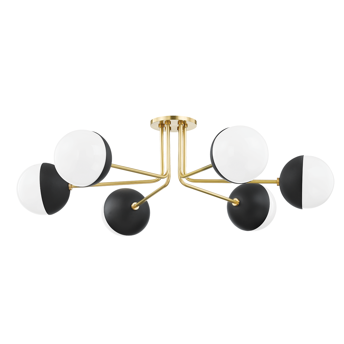 Two-Tone Bedroom Lighting