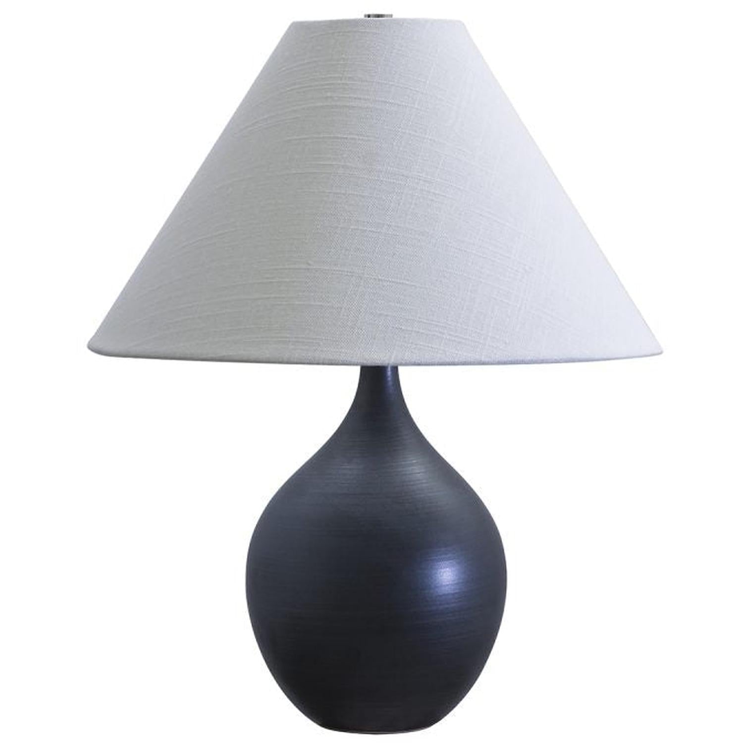 Black table lamps collection featuring matte bases and dark hardware with fabric or metal shades for crisp silhouettes on consoles and nightstands