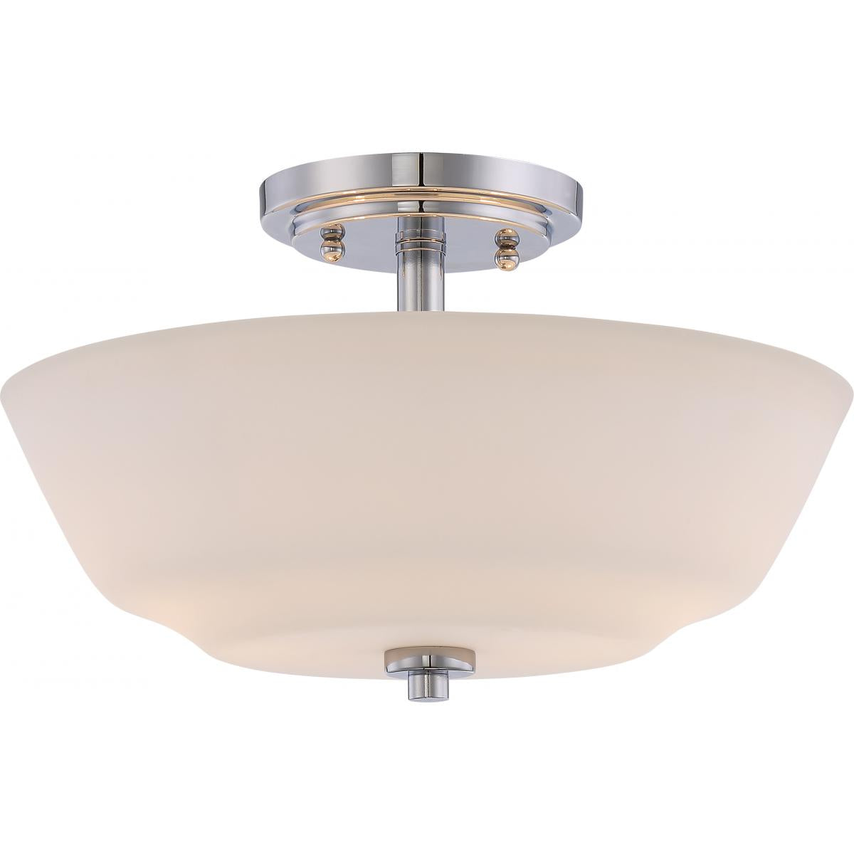 Nickel, chrome & silver living room lighting image alt: satin nickel and polished chrome fixtures—sconces, lamps, and ceiling pieces with clean, controlled light.