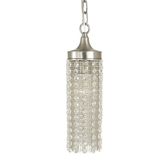 1-Light Brushed Nickel Penelope Pendant - 2951 BN by Framburg