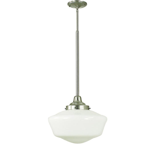 1-Light Brushed Nickel Taylor Pendant - 2559 BN by Framburg