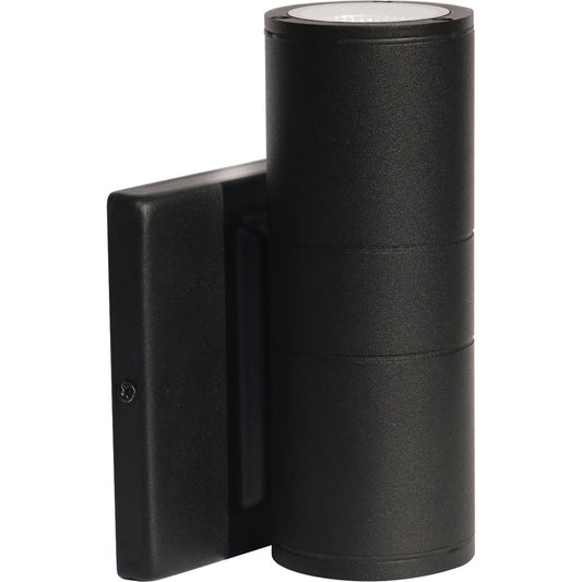 1 Light - LED Small Up or Down Sconce - 10W - 3000K - Black Finish 120-277V - Satco 62-1138