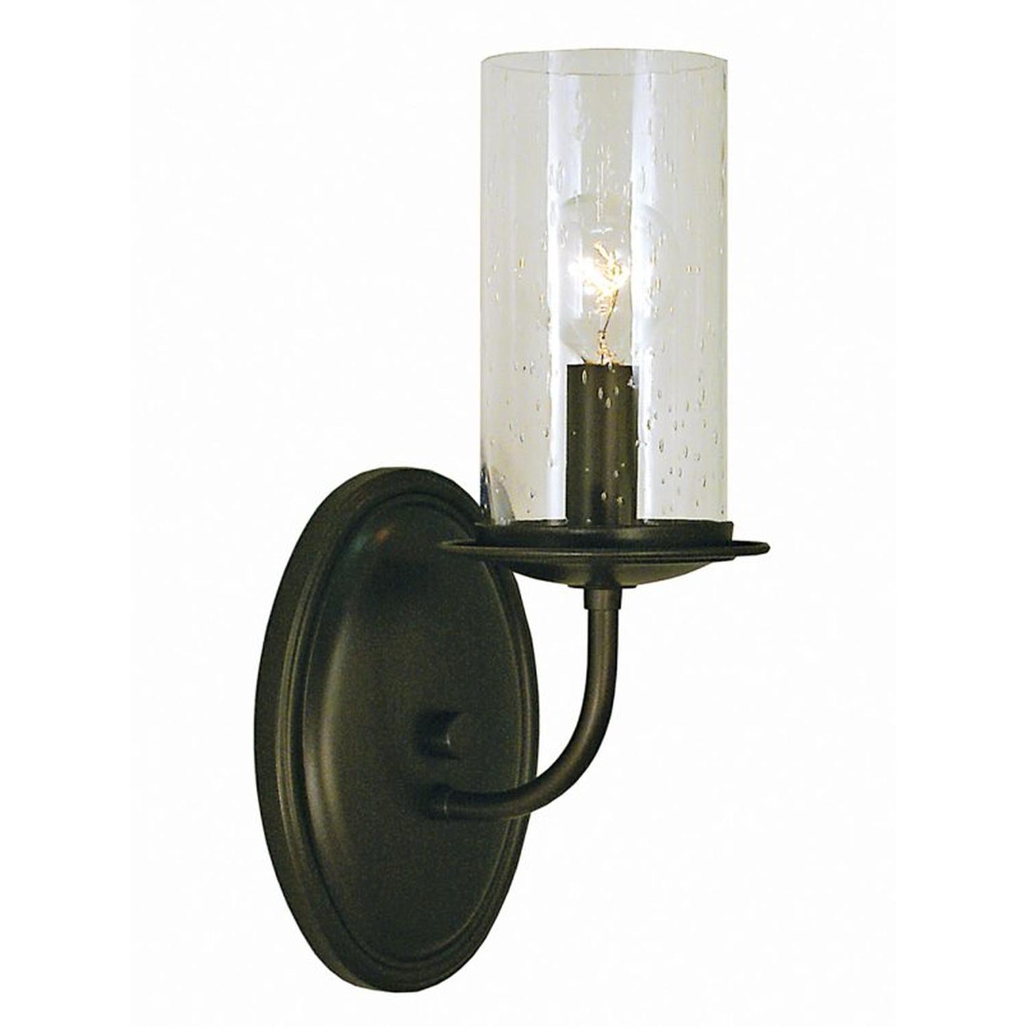 1-Light Mahogany Bronze Compass Sconce - 1041 MB by Framburg