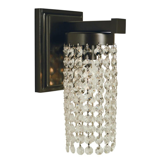 1-Light Mahogany Bronze Gemini Sconce - 4741 MB by Framburg