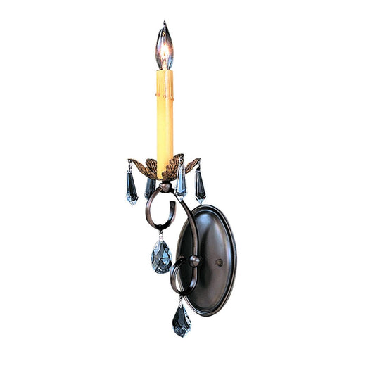 1-Light Mahogany Bronze Liebestraum Sconce - 9901 MB by Framburg