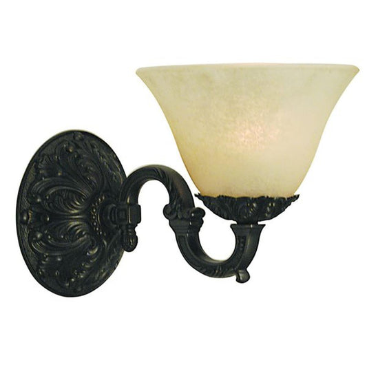 1-Light Mahogany Bronze Napoleonic Sconce - 7881 MB/CM by Framburg