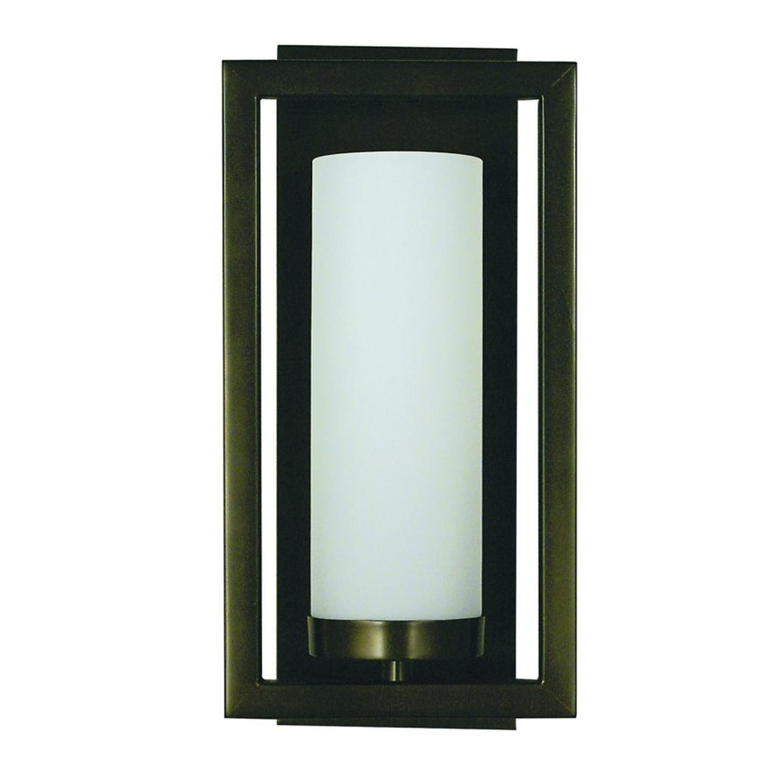 1-Light Mahogany Bronze Theorem Sconce - 1197 MB by Framburg