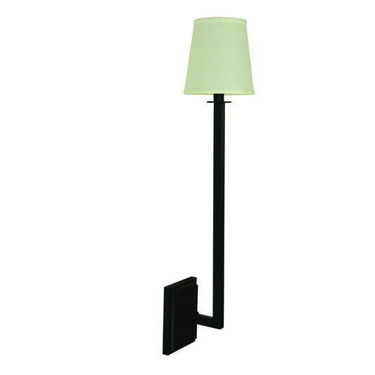 1-Light Matte Black Sconce - 5677 MBLACK by Framburg