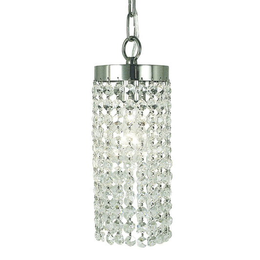 1-Light Polished Silver Princessa Pendant - 2271 PS by Framburg