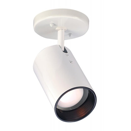 1 Light - R20 Straight Cylinder - White Finish - Satco SF76-412