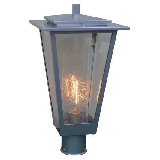 10″ Brighton Post Mount - BRP-10CLR/CS-P - Pewter by Arroyo Craftsman